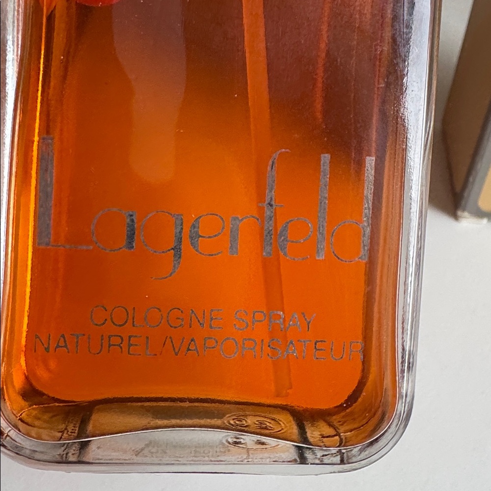 NEW Lagerfeld Cologne Splash for Men 4 oz 120 ml Rare Old Formula! - Picture 2 of 6